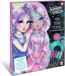 Nebulous Stars zvaigžņu spirāļu zīmēšana – radošais komplekts