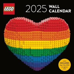 Sienas kalendārs LEGO 2025 no Chronicle Books