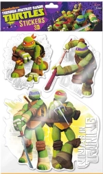 3D sienas uzlīmes Ninja bruņurupuču motīvā