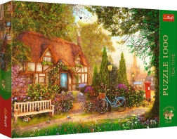 Puzle TREFL Premium Plus Tea Time – lauku muiža, 1000 detaļas