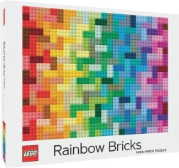 Chronicle Books puzle LEGO varavīksnes klucīši 1000 gabaliņi
