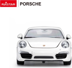 Metāla modelis 1:24 PORSCHE 911 Rastar – balts