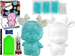 Radošais komplekts LEAN Toys DIY Crystal Deer