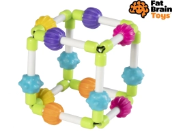 Fat Brain mīkstā maņu rotaļlieta Quubi zīdaiņiem