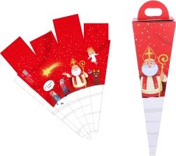 Mikulāša sarkanais kornets 50 cm