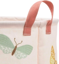A Little Lovely Company rotaļlietu uzglabāšanas grozs – Motýlci