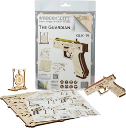 Koka 3D puzle pistole WOODEN CITY Guardian GLK-19