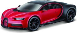 Bburago 1:32 BUGATTI CHIRON Sport sarkans metāla modelis