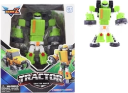 Robots 2‑vienā traktors – plastmasas transformējošs robots