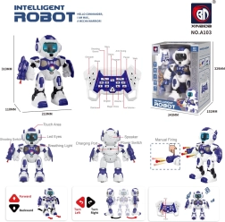 Interaktīvs robots ar šaušanas funkciju A08