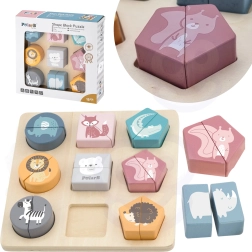 Viga koka dzīvnieku ieliktnis