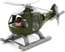 Helikopters Hrom – militārais plastmasas helikopters Wader 29 cm