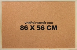 Korķa paliktnis puzlei Victoria 86 × 56 cm