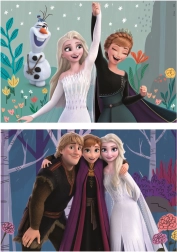 Educa koka puzles Frozen, 2×25 detaļas