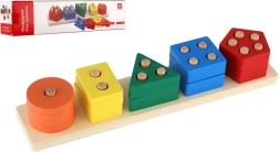 Koka saliekamais tornis 29,5 cm kastītē