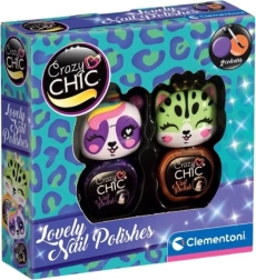 Clementoni Crazy Chic Beauty: nagu laku komplekts Lovely – Sada