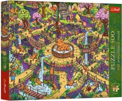 Premium Plus 500-piece Puzzle – Cheerful Capybaras