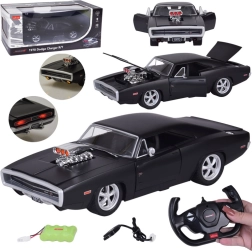 RC auto Dodge Charger R/T 1970 1:16 ar gaismām un skaņām
