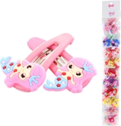 Matu sprādzes ar nāriņas motīvu, 2 gabali