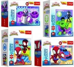 Minipuzle miniMAXI 20 gabalu MARVEL Spidey un viņa pārsteidzošie draugi
