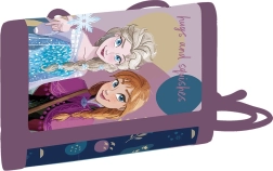 Bērnu tekstila maks FROZEN ar līplentes aizdari