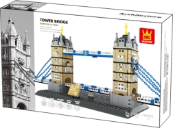 Torņa tilta TOWER BRIDGE konstruktors – sērija “Ēkas”, 969 detaļas