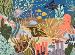 Puuzle Oceāns Whimsy 500 gabaliņu Ravensburger