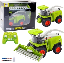 RC kombains ar kukurūzas hederi 2.4 GHz