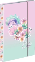 A5 Format Notebook Box Flowers