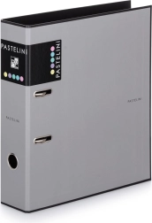 A4 sviras mehānisma sakārtotājs 7 cm PASTELINI, pelēks