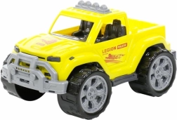 Plastmasas auto Legion dzeltens 39 cm