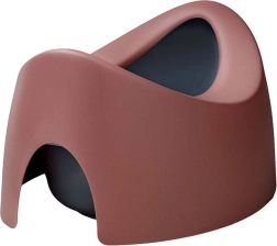 Bērnu abpusējs ergonomisks nakts podiņš ar izņemamu ieliktni Teggi rozā