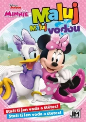 Krāsojamā grāmata A5 “Krāso ar ūdeni” Minnie
