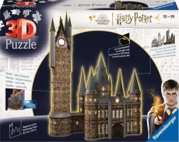 Spīdoša 3D puzle HARRY POTTER Cūkkārpas pils – astronomijas tornis (626 detaļas)