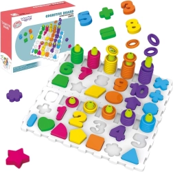 Montessori Educational Brain Training Puzzle with Letters and Numbers Woopie, 139 Pieces