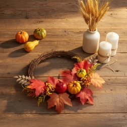 Autumn Decorative Wreath 35 cm