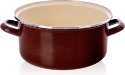 Emalēts katls Brown 26 cm, 5 l Orion