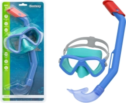 Bērnu snorkelēšanas komplekts ar masku un snorkeli BESTWAY – Zila