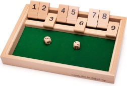 Koka spēle Shut the Box BIGJIGS TOYS