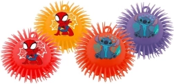 Pūkaina gumijas bumba SPIDEY un STITCH 17 cm