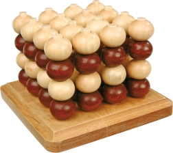 Small Foot koka 3D spēle „Krustiņi un nullītes”