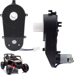 24V motors ar pārnesumkārbu elektriskajiem transportlīdzekļiem