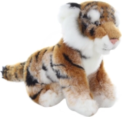 Plīša tīģeris brūns 25 cm