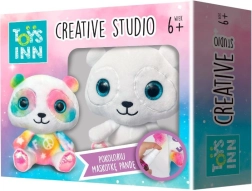 Radošais komplekts – plīša panda izkrāsošanai
