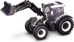 Bburago fermas traktors Valtra N174 ar priekšējo kausu 10 cm