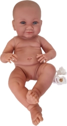 Llorens New Born meitenīte – reālistiska jaundzimušā lelle 40 cm, pilnībā vinila ķermenis