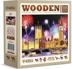 Koka puzle Nakts Londona, 505 gab. – WOODEN CITY