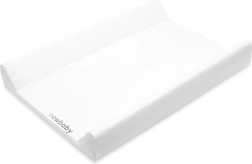 Mīksts pārtinamais paliktnis New Baby Basic white 49 × 70 cm