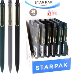Gēla pildspalva ar klipsi