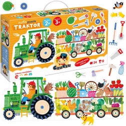 Moto puzle Traktors